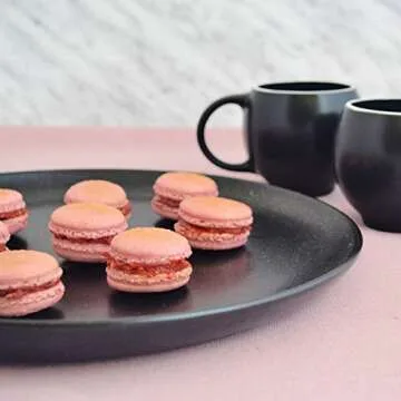 Maia Ming EVA Serving Platter - Elegant Black Matte Design