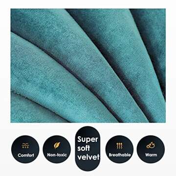 Patty Both Seashell Decorative Pillow Velvet Seashell Throw Pillow, Sea Shell Shaped Throw Pillow Decorative Pillows for Bed Couch Home Office Decor (Pink, Small(12.8 * 10in 0.3kg))