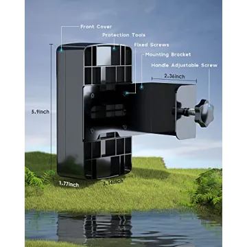 COOLWUFAN Anti-Theft Doorbell Mount for Video Doorbells