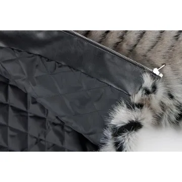 Bellivera Faux Fur Leather Jacket for Women - Stylish & Warm