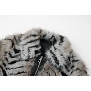 Bellivera Faux Fur Leather Jacket for Women - Stylish & Warm