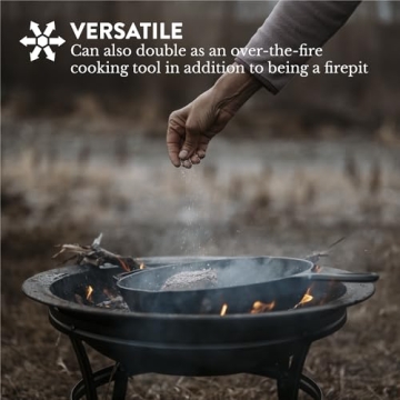 Gas One 22 in Portable Fire Pit for Outdoor Gatherings