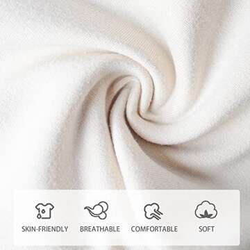 Konssy 6 Pack Baby Newborn Hats Set Knot Beanie Hats Soft for Infant Baby Girls Boys Caps 0-6 Months