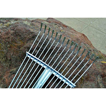 MLTOOLS Adjustable Garden Leaf Rake | 64-inch Expandable
