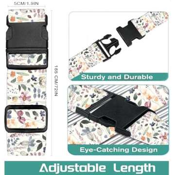 Luggitime Heavy Duty Luggage Straps for Every Traveler