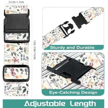 Luggitime Heavy Duty Luggage Straps for Every Traveler