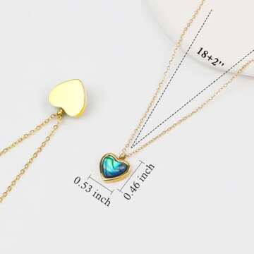 SmileBelle Heart Necklace for Women, Crystal Pendant Valentine Day Gifts for Teen Girls, Red Gemstone Necklace Black Jewelry as Cute Lover Necklaces for Anniversary Birthday Gifts for Her