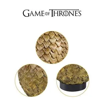 The Noble Collection Game of Thrones Viserion Egg (Tan)