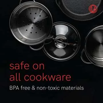 UpGood Silicone Spatula Set - 600°F High Heat Resistant