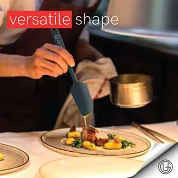 UpGood Silicone Spatula Set - 600°F High Heat Resistant