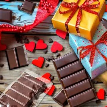 Mity Rain Silicone Chocolate Bar Mold for Knafeh