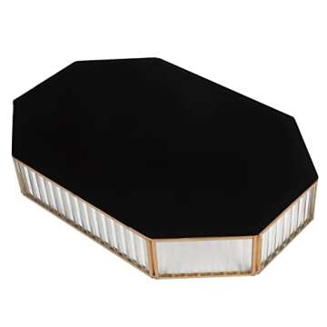 K COOL Gold Mirror Tray - Stylish & Functional Organizer