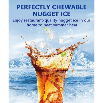 Joy Pebble Nugget Ice Maker - 33lbs Daily Capacity