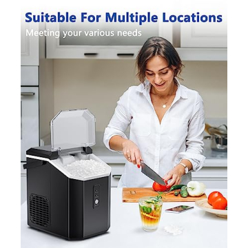 Joy Pebble Nugget Ice Maker - 33lbs Daily Capacity