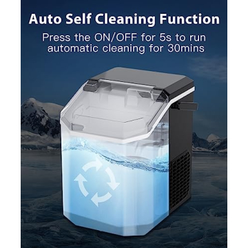 Joy Pebble Nugget Ice Maker - 33lbs Daily Capacity