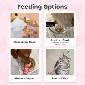 Choolip Squeeze Vita Stick Lickable Treats for Dogs & Cats. 7 Variety Support Sticks with Essential multivitamins. Soft and Tasty Paste for All Life Stages