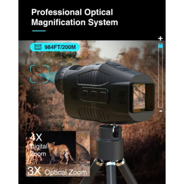 JStoon 984ft Digital Night Vision Monocular for Hunting