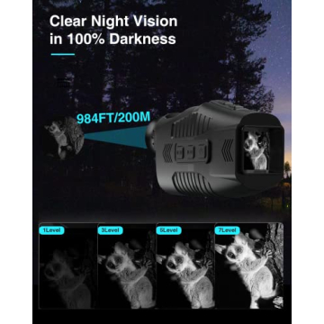 JStoon 984ft Digital Night Vision Monocular for Hunting