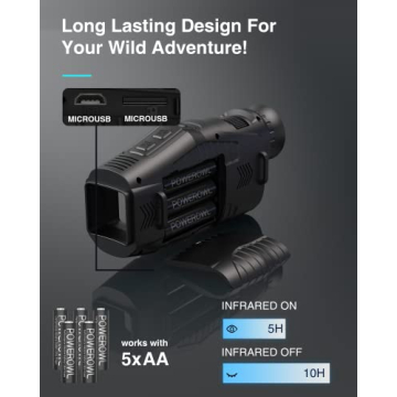 JStoon 984ft Digital Night Vision Monocular for Hunting