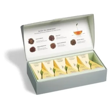 Tea Forte Assorted Black Tea Gift Set with Pyramid Infusers