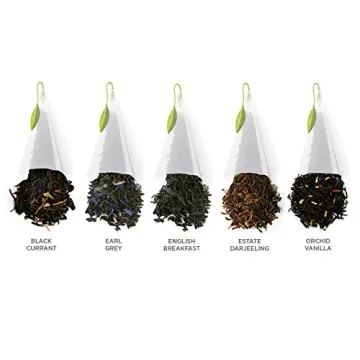 Tea Forte Assorted Black Tea Gift Set with Pyramid Infusers