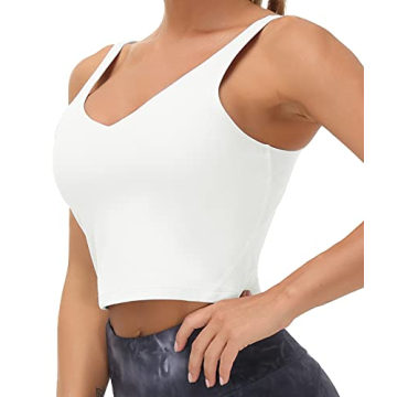 Women’s Longline Sports Bra Wirefree Padded Medium Support