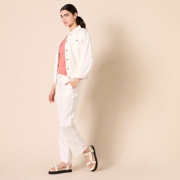 Amazon Essentials Women's Comfortable Linen Wide Leg Pants