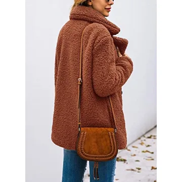 Stylish PRETTYGARDEN Winter Sherpa Jacket for Women