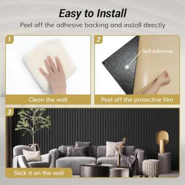 TONOR Acoustic Panels - Noise Reduction and Stylish Design