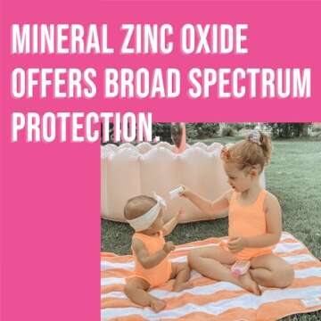Bundle of Blue Lizard BABY Mineral Sunscreen with Zinc Oxide, SPF 50+, 5 oz. Tube + Blue Lizard BABY Mineral Sunscreen Stick with Zinc Oxide, SPF 50+