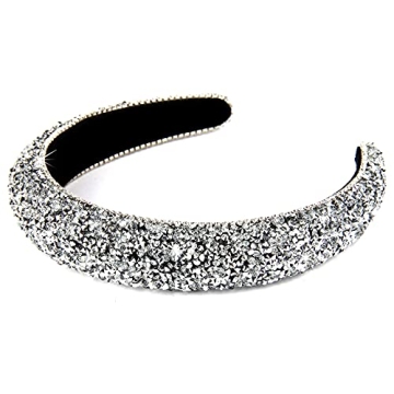 Stylish Wecoe Rhinestone Headband for Women & Girls