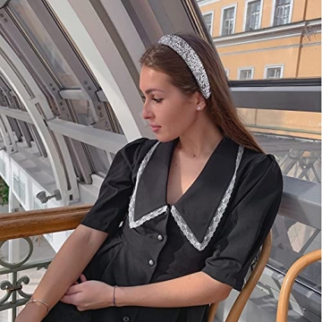 Stylish Wecoe Rhinestone Headband for Women & Girls