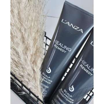 L'ANZA Healing Remedy Scalp Balancing Cleanser, Restores Wellness to Hair and Scalp While Reducing Oiliness and Excessive Sebum, with Papaya Extract, Paraben-free, Gluten-free (9 Fl Oz)