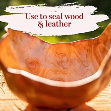 Carnauba Wax | For Wood, Furniture and Leather Finishing | Use in Homemade Balms and Other Skin Care | 100% Pure Carnauba Wax Flakes | Food Grade | Vegan Wax | 1 LB (16 oz) by Better Shea Butter