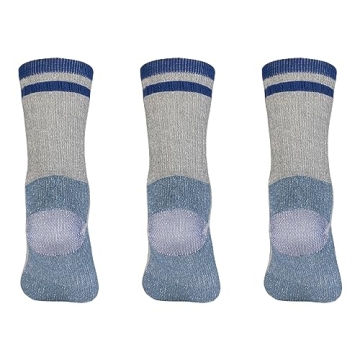 MERIWOOL Kids Hiking Socks - 3 Pairs of Comfort