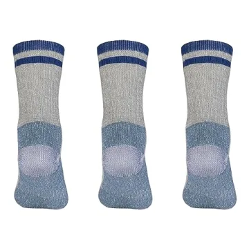 MERIWOOL Kids Hiking Socks - 3 Pairs of Comfort