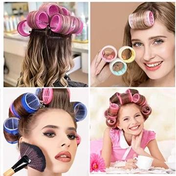 36Pcs Self Grip Hair Rollers Set for Perfect Curls
