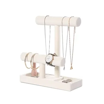 Stylish ByKen 2 Tier Jewelry Holder for Elegant Display