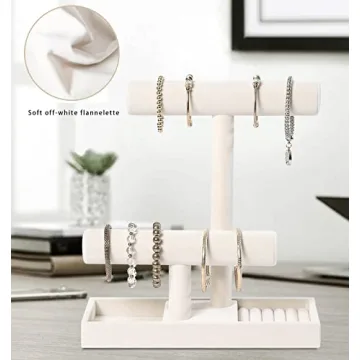 Stylish ByKen 2 Tier Jewelry Holder for Elegant Display