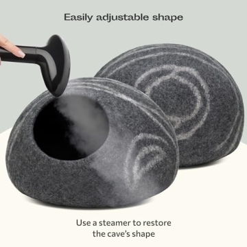 MEOWFIA Cat Cave - Handmade Merino Wool Cat Bed