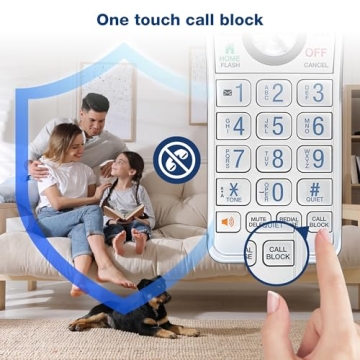 VTech IS8151-5 Long Range Cordless Phone with Call Blocking