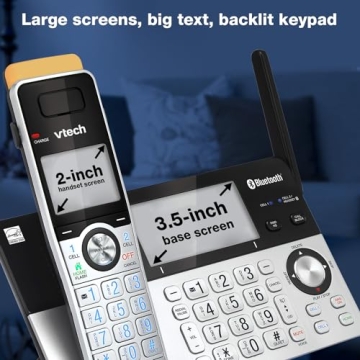 VTech IS8151-5 Long Range Cordless Phone with Call Blocking
