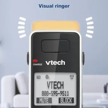 VTech IS8151-5 Long Range Cordless Phone with Call Blocking