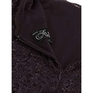 Elegant Tea Length Sequin Dress for Women