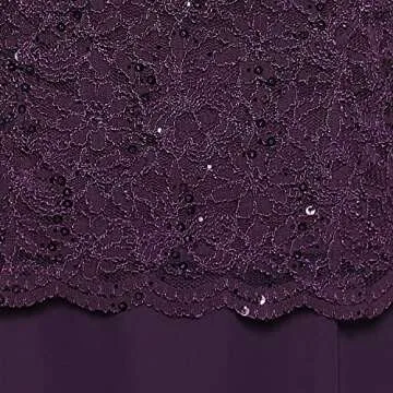 Elegant Tea Length Sequin Dress for Women