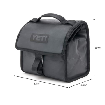 YETI Daytrip Packable Lunch Bag Charcoal Insulated Meals
