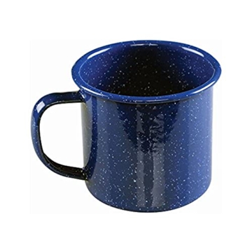 Coleman 12oz Enamel Coffee Mug - Impact-Resistant & Dishwasher-Safe for Camping