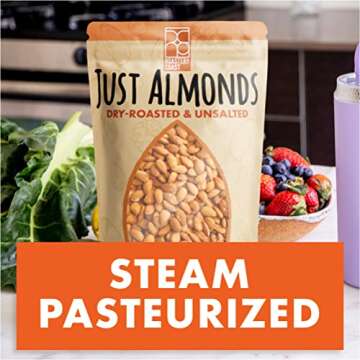 Roastery Coast Just Roasted Almonds - Healthy Snack Option