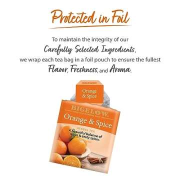 Bigelow Herbal Tea Variety Pack with 6 Caffeine-Free Flavors