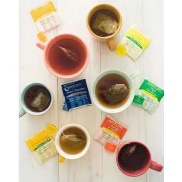 Bigelow Herbal Tea Variety Pack with 6 Caffeine-Free Flavors